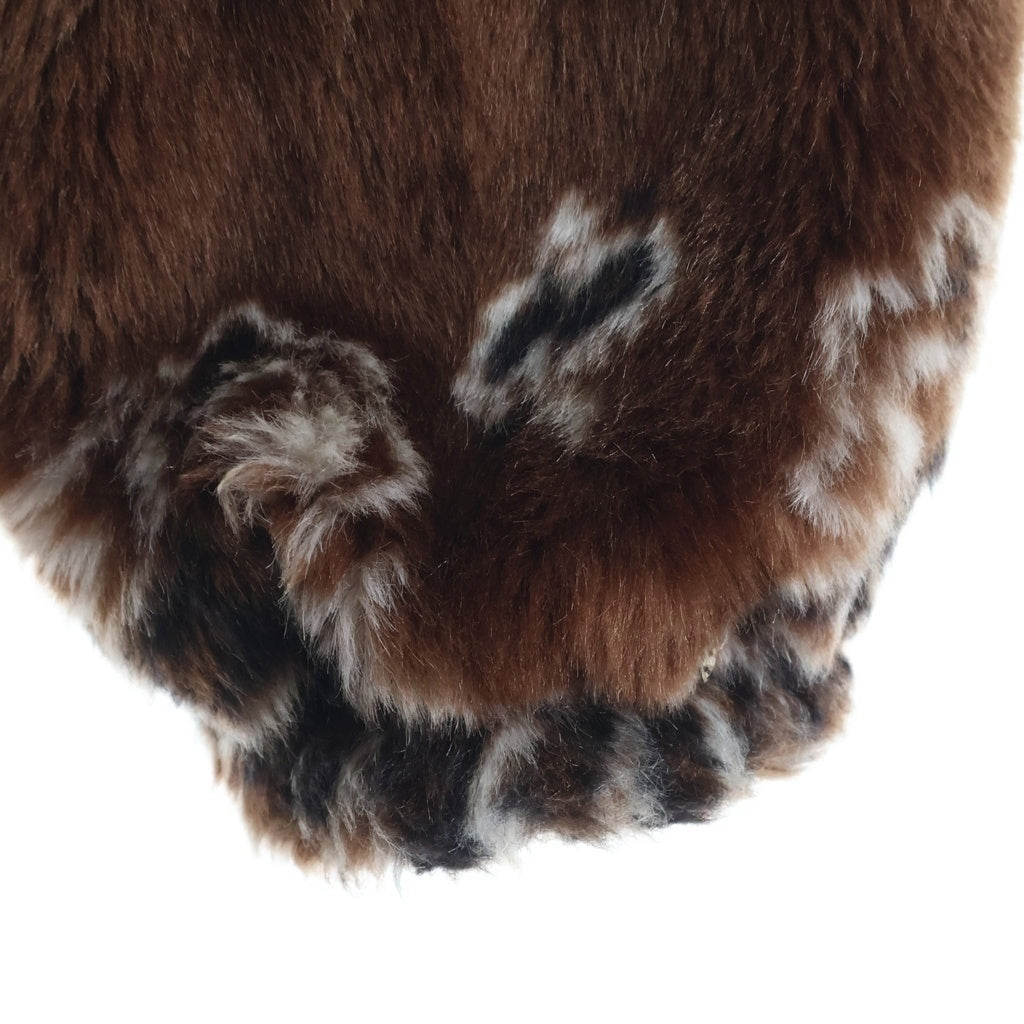 SUPREME(シュプリーム) 21SS Bandana Faux Fur Bomber Jacket 総柄 バンダナ ファー ボンバージャケット ブラウン