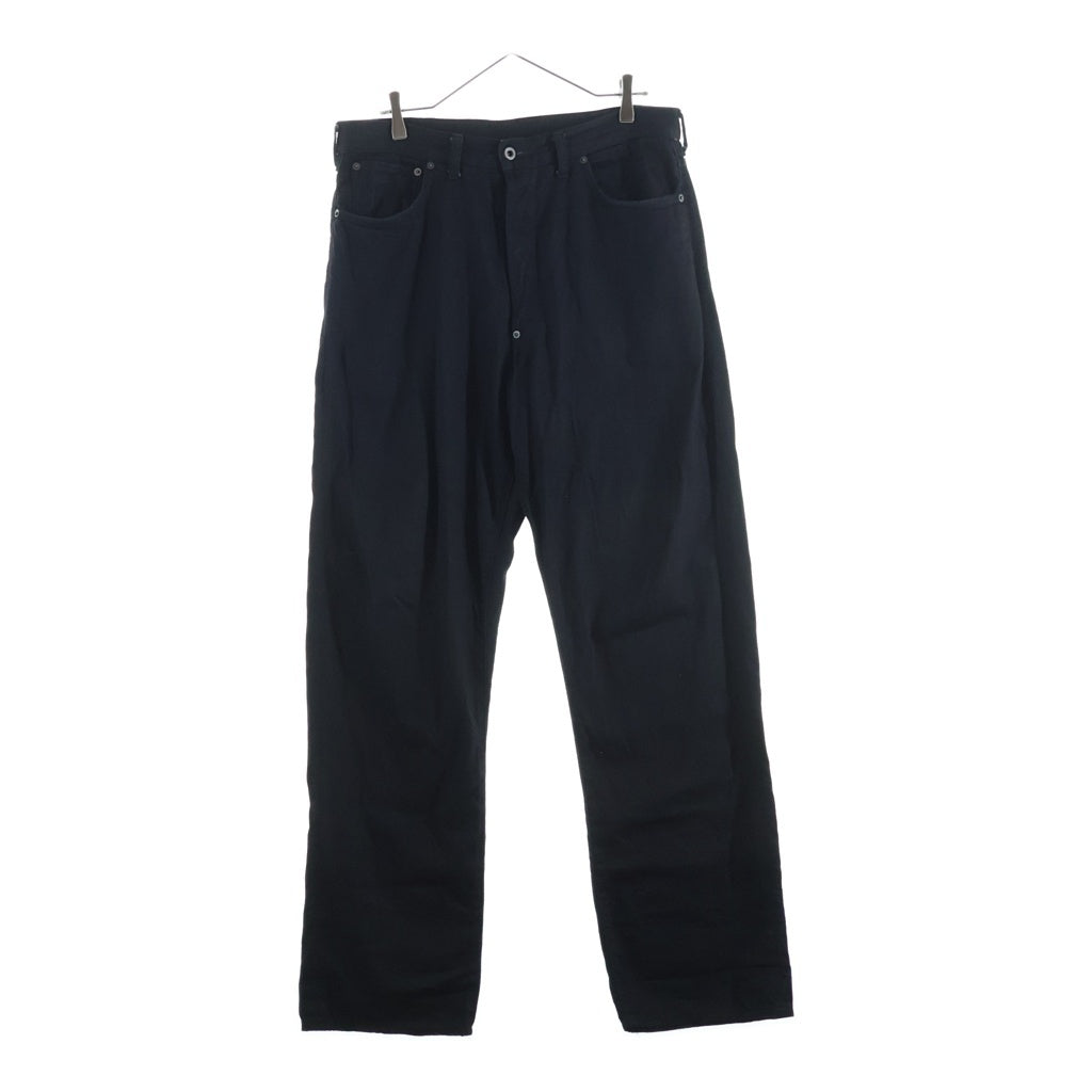 ANATOMICA(アナトミカ) ×WILDSIDE ワイルドサイド シンチバック ボタンフライ デニムパンツ ブラック 532-581-02