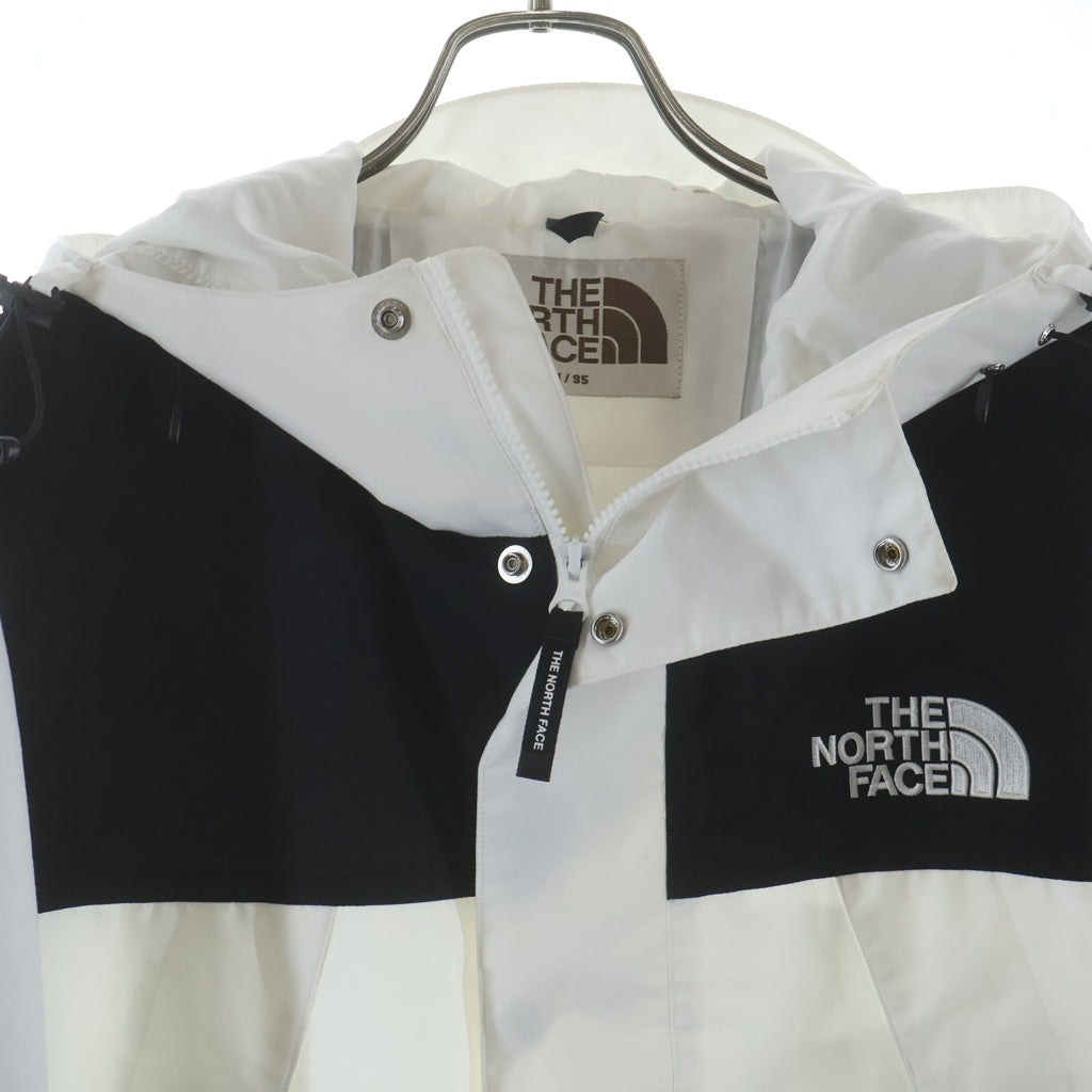 THE NORTH FACE(ザノースフェイス) MARTIS JACKET フロントロゴエンブロイダリー マティス ジップアップジャケット ホワイト/ブラック NJ3BQ01J
