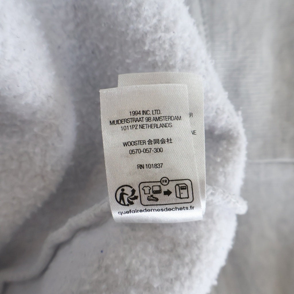 SUPREME(シュプリーム) 23AW Small Box Drawcord Hooded Sweatshirt スモールボックスロゴ スウェット プルオーバーパーカー グレー