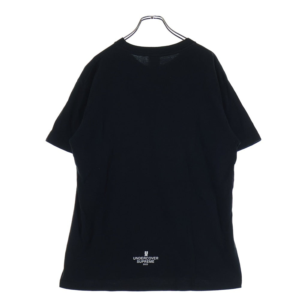 SUPREME(シュプリーム) 23SS ×UNDERCOVER Face Tee アンダーカバー フェイスプリント クルーネック半袖Tシャツ カットソー ブラック