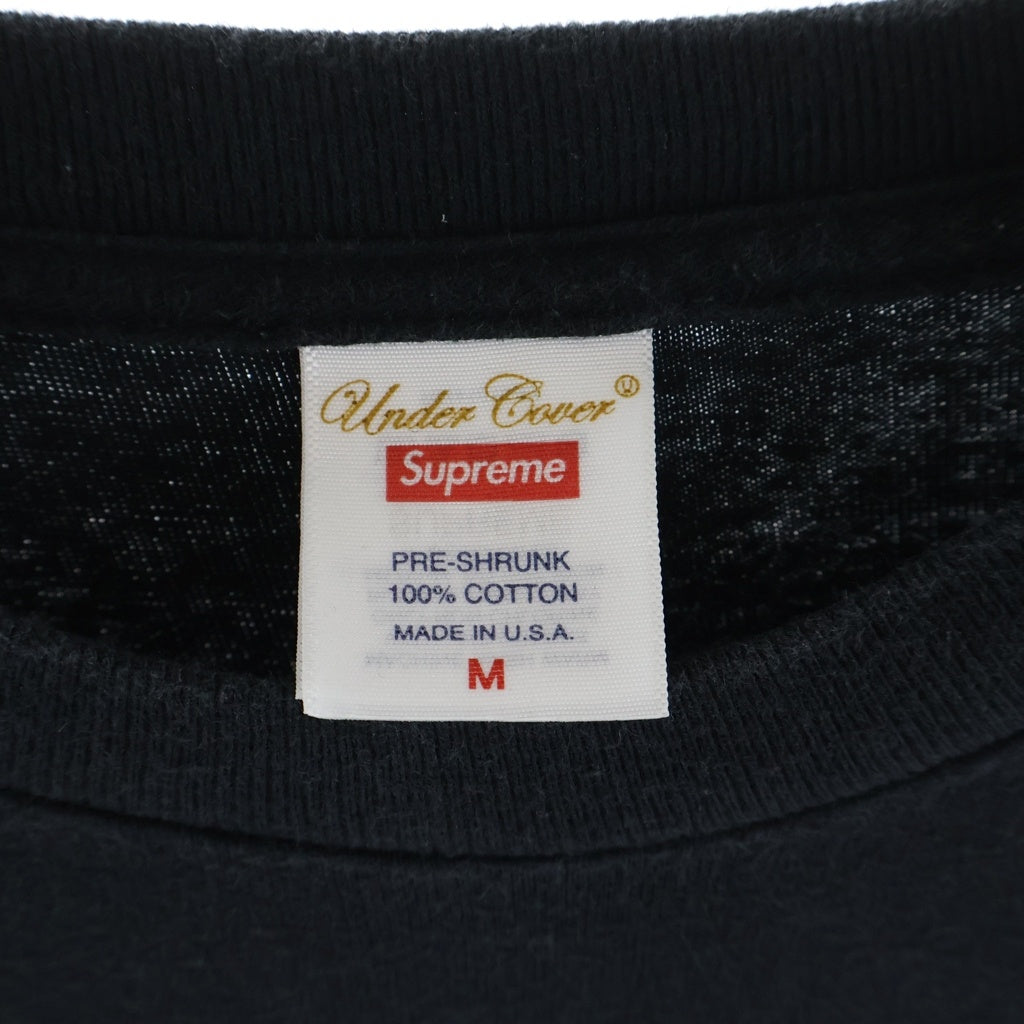 SUPREME(シュプリーム) 23SS ×UNDERCOVER Face Tee アンダーカバー フェイスプリント クルーネック半袖Tシャツ カットソー ブラック
