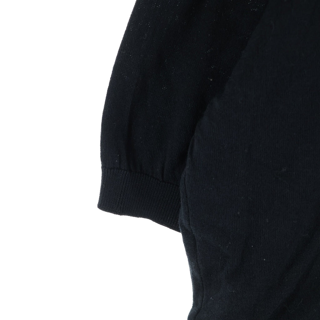 JOHN SMEDLEY(ジョンスメドレー) コットン クルーネック半袖Tシャツ カットソー ブラック