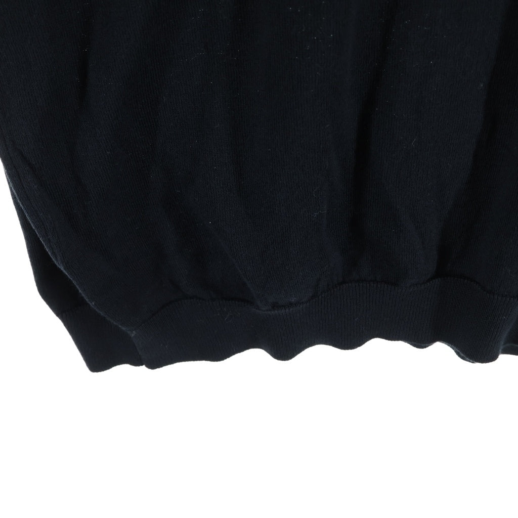 JOHN SMEDLEY(ジョンスメドレー) コットン クルーネック半袖Tシャツ カットソー ブラック