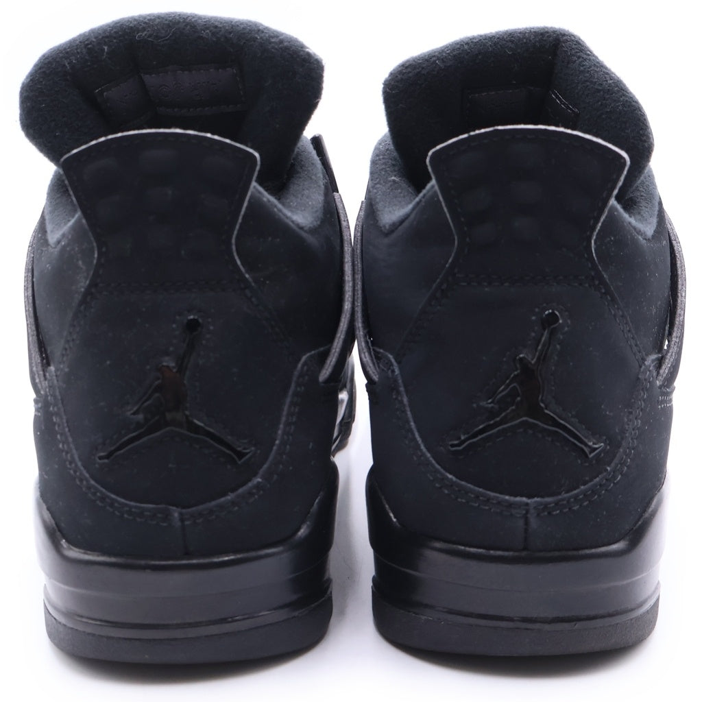 NIKE(ナイキ) AIR JORDAN 4 Black Cat エアジョーダン ブラックキャット ローカットスニーカー ブラック US9/27.0cm CU1110-010