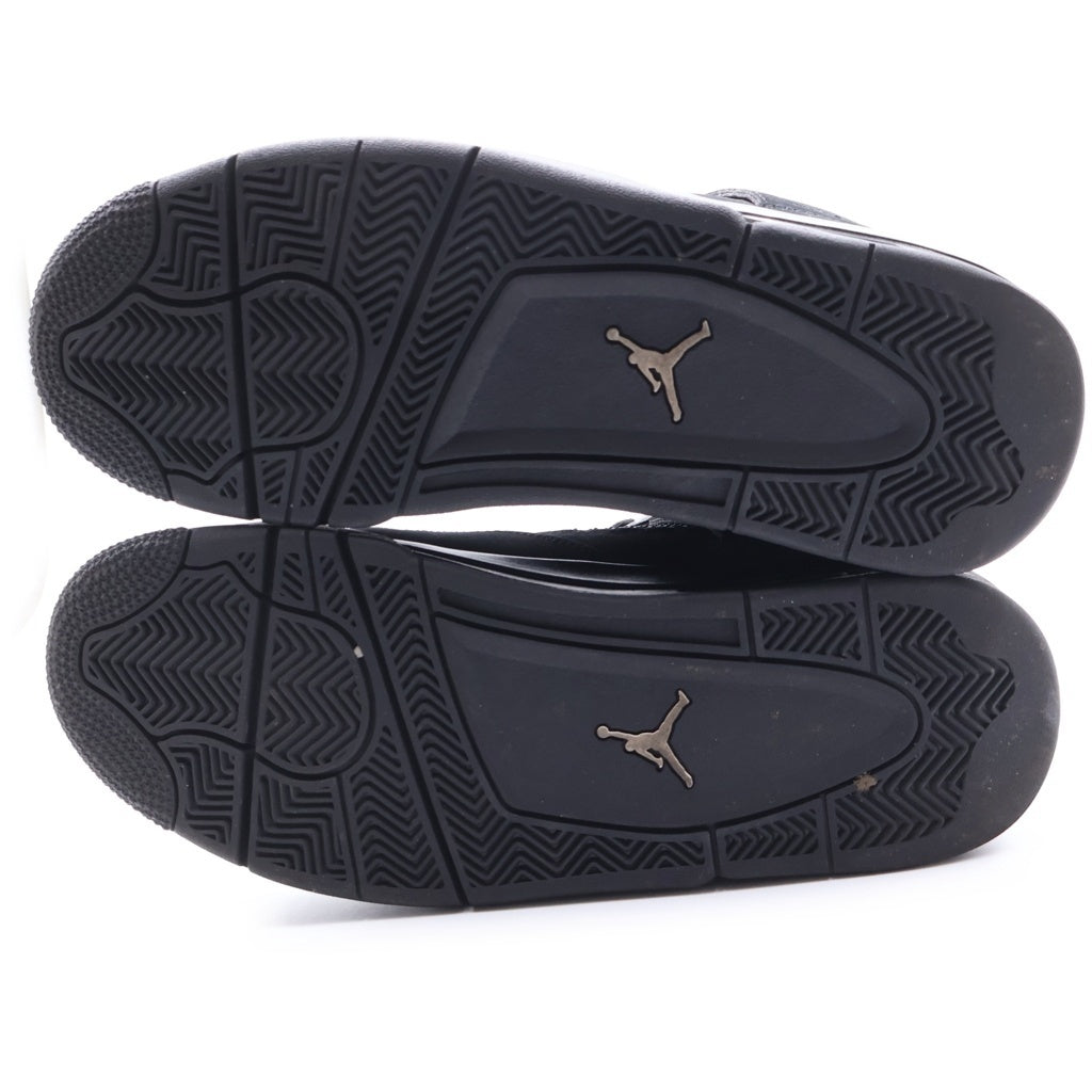 NIKE(ナイキ) AIR JORDAN 4 Black Cat エアジョーダン ブラックキャット ローカットスニーカー ブラック US9/27.0cm CU1110-010