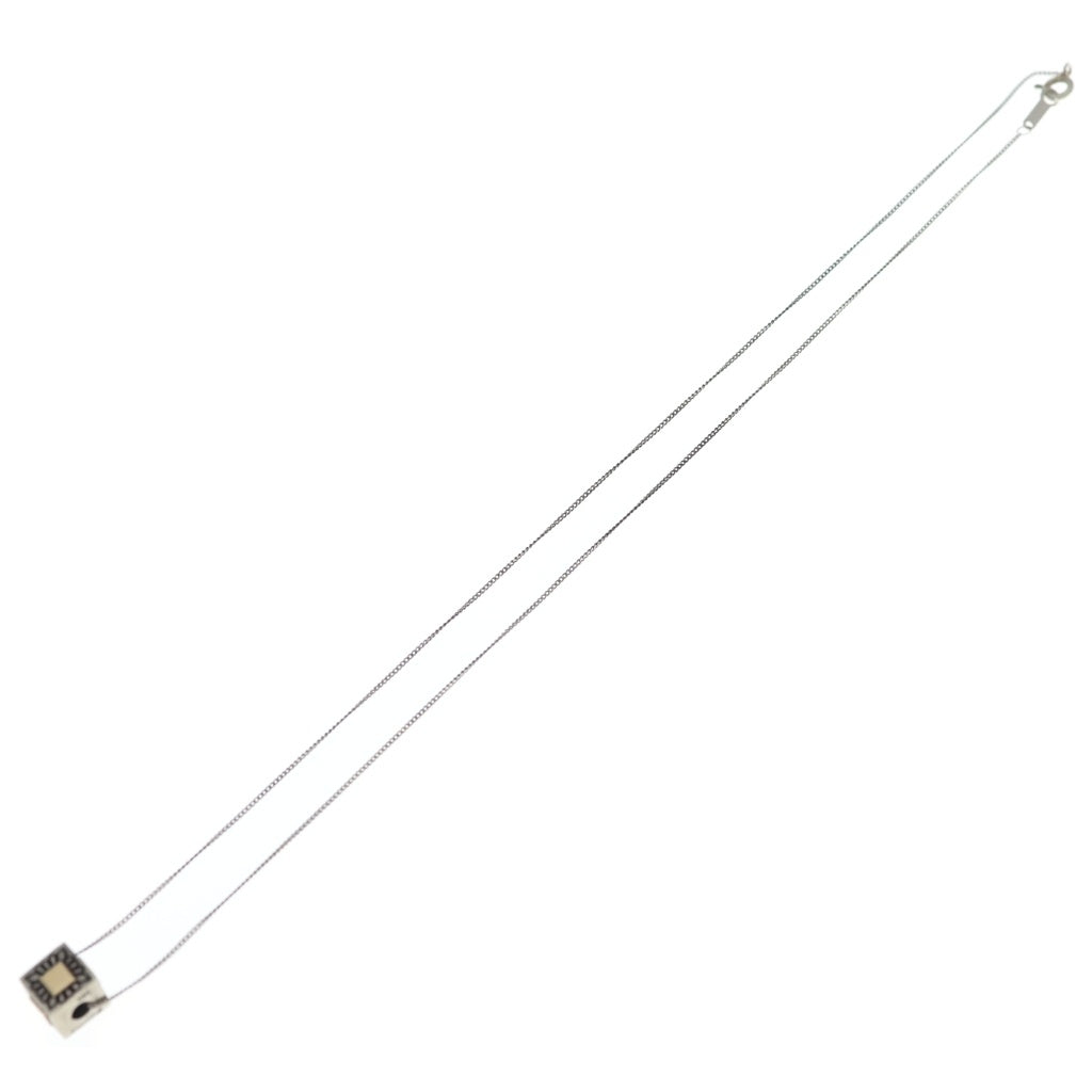 NO BRAND(ノーブランド) Pat Bedonie (パットべドニー)14K GOLD サンバーストキューブペンダント シルバー/ゴールド