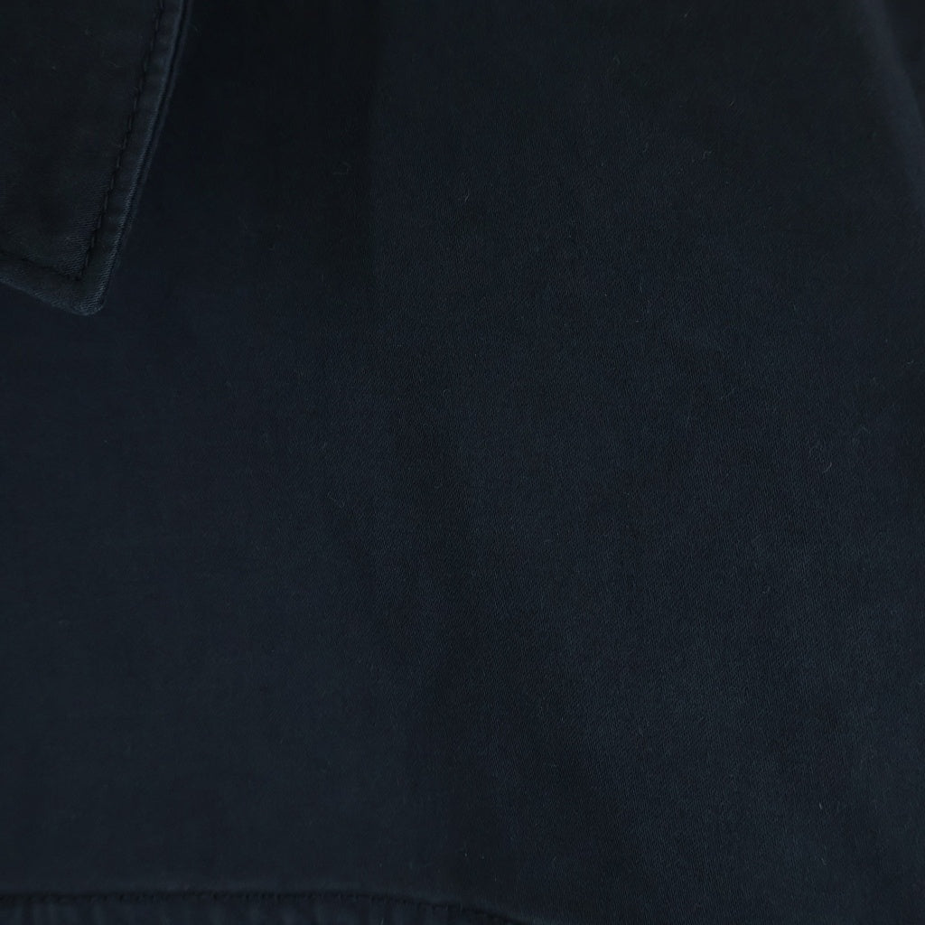 STONE ISLAND(ストーンアイランド) TRETCH ORGANIC COTTON JACKET ロゴワッペン付き ジップアップ オーガニックコットンジャケット ネイビー L1S151200015 S0012