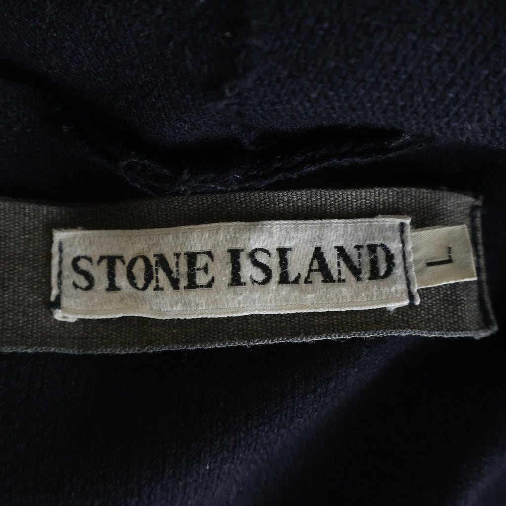 STONE ISLAND(ストーンアイランド) 90S VINTAGE Wool Duffle Coat ウール ダッフルコート ネイビー 21154B04