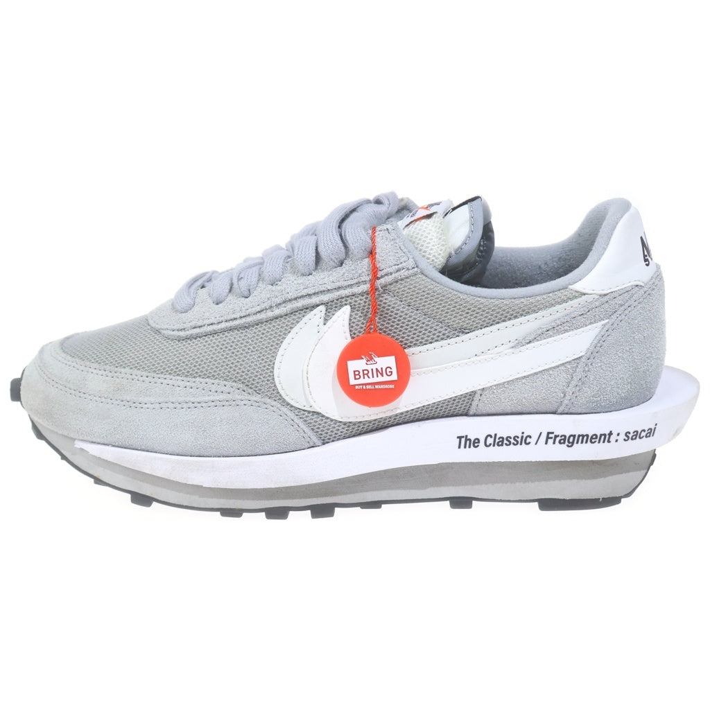 NIKE(ナイキ) ×sacai ×FRAGMENT LD WAFFLE SF サカイ フラグメント エルディワッフル ローカットスニーカー グレー US9.5/27.5cm DH2684-001