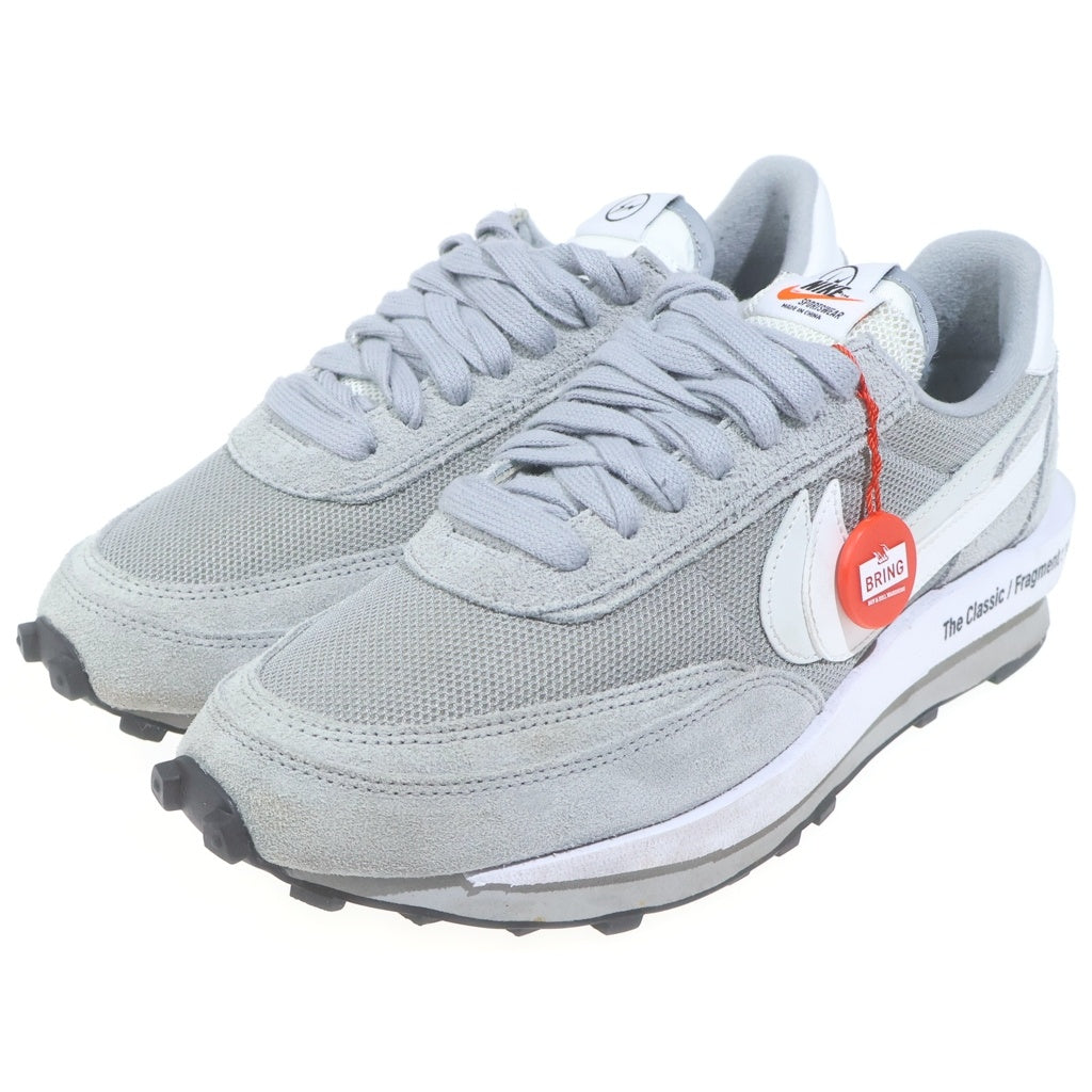 NIKE(ナイキ) ×sacai ×FRAGMENT LD WAFFLE SF サカイ フラグメント エルディワッフル ローカットスニーカー グレー US9.5/27.5cm DH2684-001