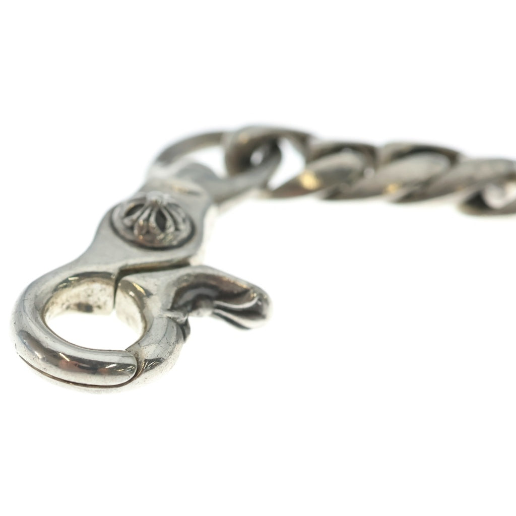 CHROME HEARTS(クロムハーツ) CLASSIC SHORT-T/ 2クリップショートクラシック ウォレットチェーン シルバー BCA068