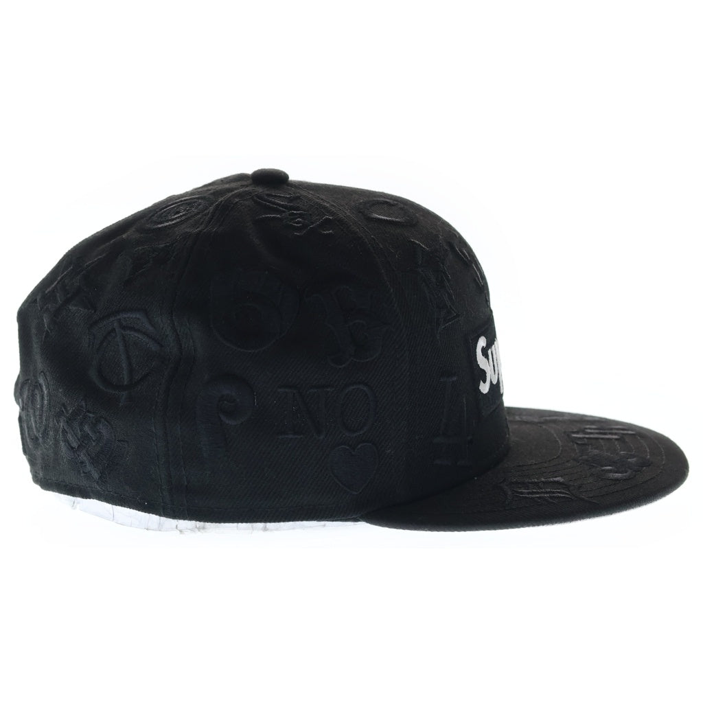 SUPREME(シュプリーム) 20SS ×NEW ERA MLB Box Logo Cap ニューエラ メジャーリーグ ボックスロゴ 6パネルキャップ 帽子 ブラック