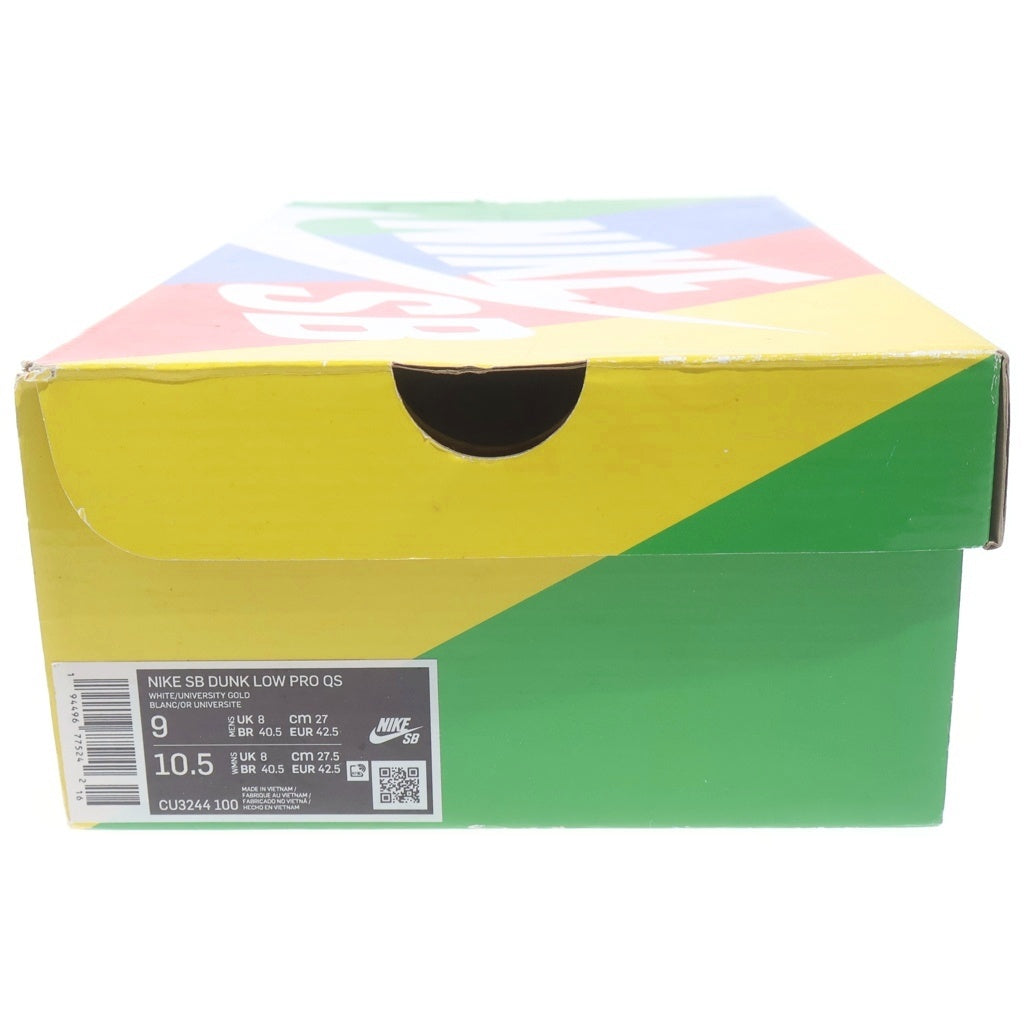 NIKE SB(ナイキエスビー) ×BEN & JERRY'S DUNK LOW CHUNKY DUNKY CU3244-100 ベン&ジェリーズ ダンク チャンキーダンキー ローカットスニーカー マルチカラー US9/27cm