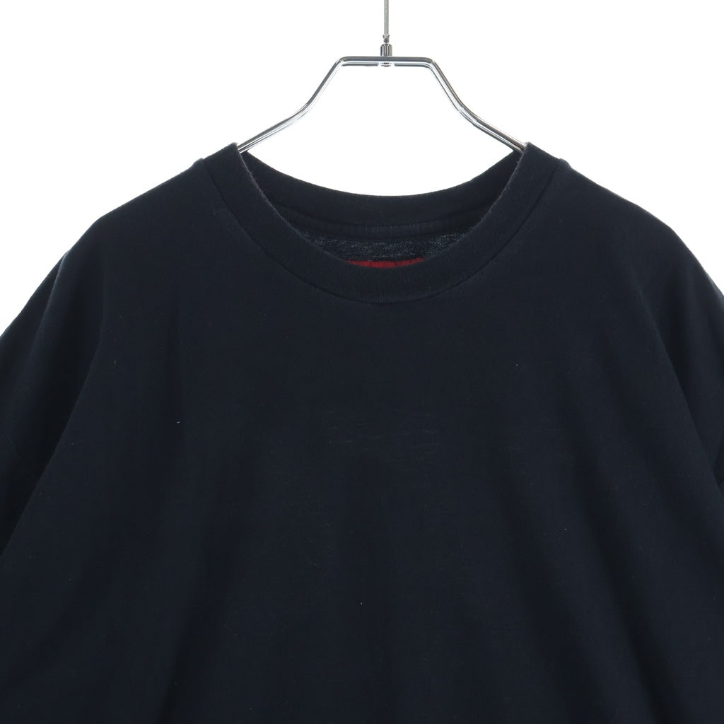 SUPREME(シュプリーム) 25SS Intarsia S/S Top バックロゴプリント 半袖Tシャツ カットソー ブラック