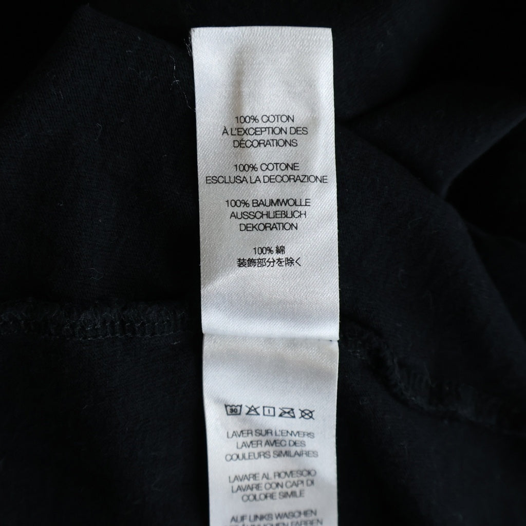 SUPREME(シュプリーム) 25SS Intarsia S/S Top バックロゴプリント 半袖Tシャツ カットソー ブラック