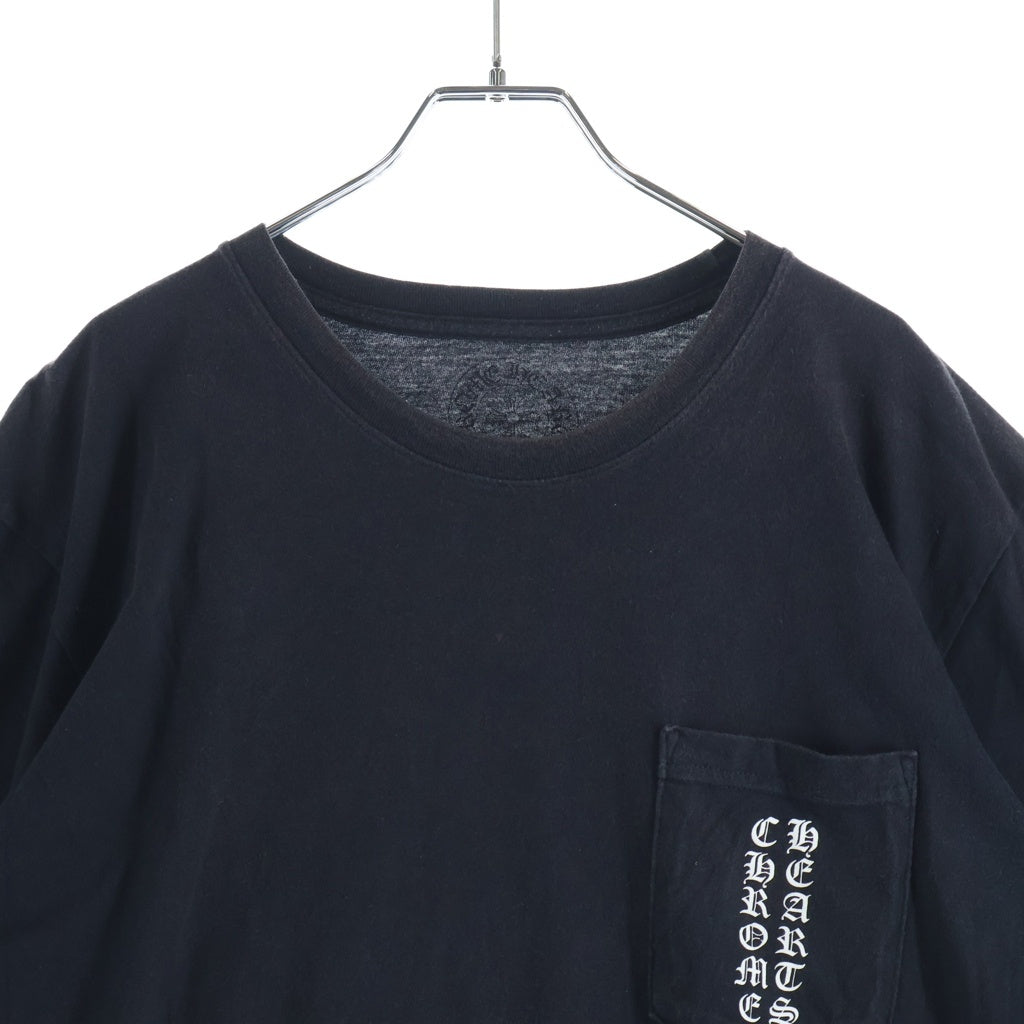 CHROME HEARTS(クロムハーツ) CH T-SHRT TOKYO LTD 東京限定 バックスクロールラベルプリント半袖Tシャツ カットソー ブラック