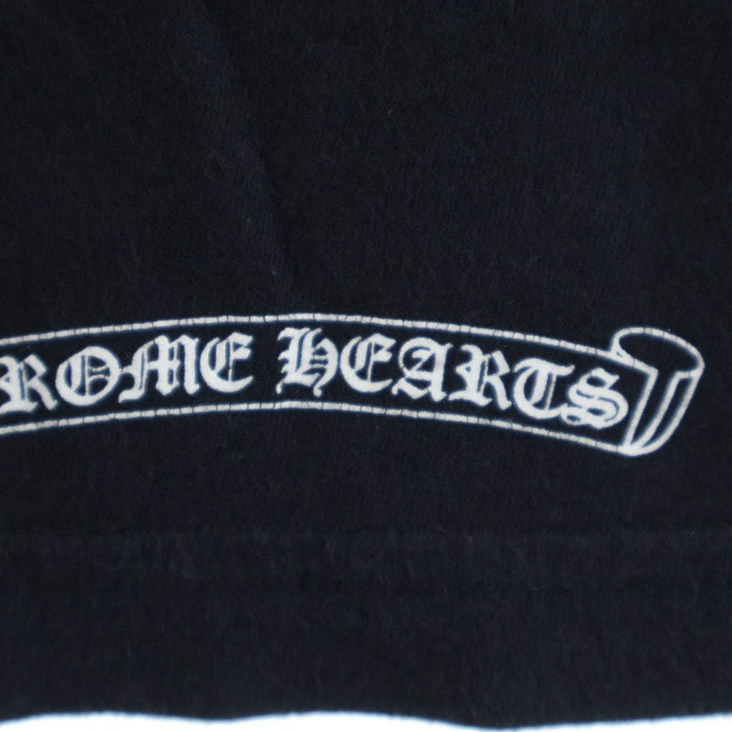 CHROME HEARTS(クロムハーツ) CH T-SHRT TOKYO LTD 東京限定 バックスクロールラベルプリント半袖Tシャツ カットソー ブラック