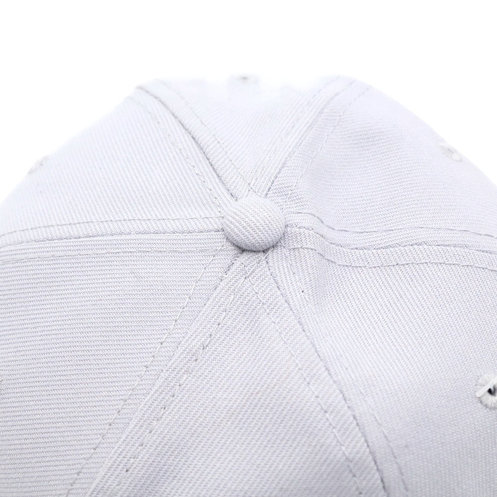 SUPREME(シュプリーム) 25AW ×NEW ERA Bones Box Logo Cap ニューエラ ボーンズ ボックスロゴ ベースボールキャップ グレー 38455NEW-JP-H46