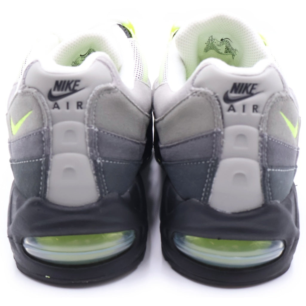 NIKE(ナイキ) AIR MAX 95 OG BIG BABBLE NEON YELLOW HM4740-001 エアマックス ビッグバブル ネオンイエロー ローカットスニーカー グレー/イエロー US9.5/27.5cm