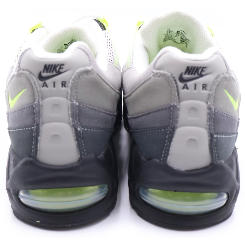 NIKE(ナイキ) AIR MAX 95 OG BIG BABBLE NEON YELLOW HM4740-001 エアマックス ビッグバブル ネオンイエロー ローカットスニーカー グレー/イエロー US9.5/27.5cm