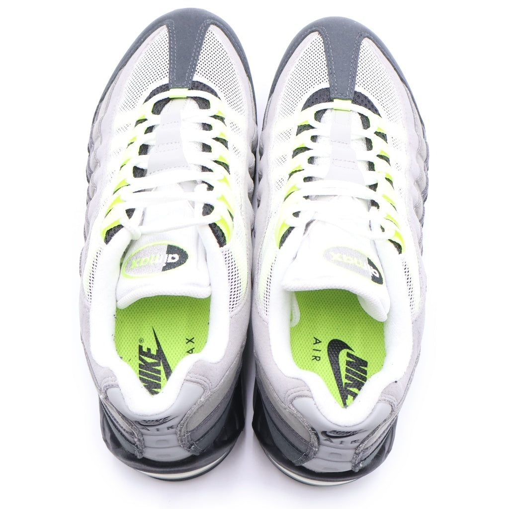 NIKE(ナイキ) AIR MAX 95 OG BIG BABBLE NEON YELLOW HM4740-001 エアマックス ビッグバブル ネオンイエロー ローカットスニーカー グレー/イエロー US9.5/27.5cm