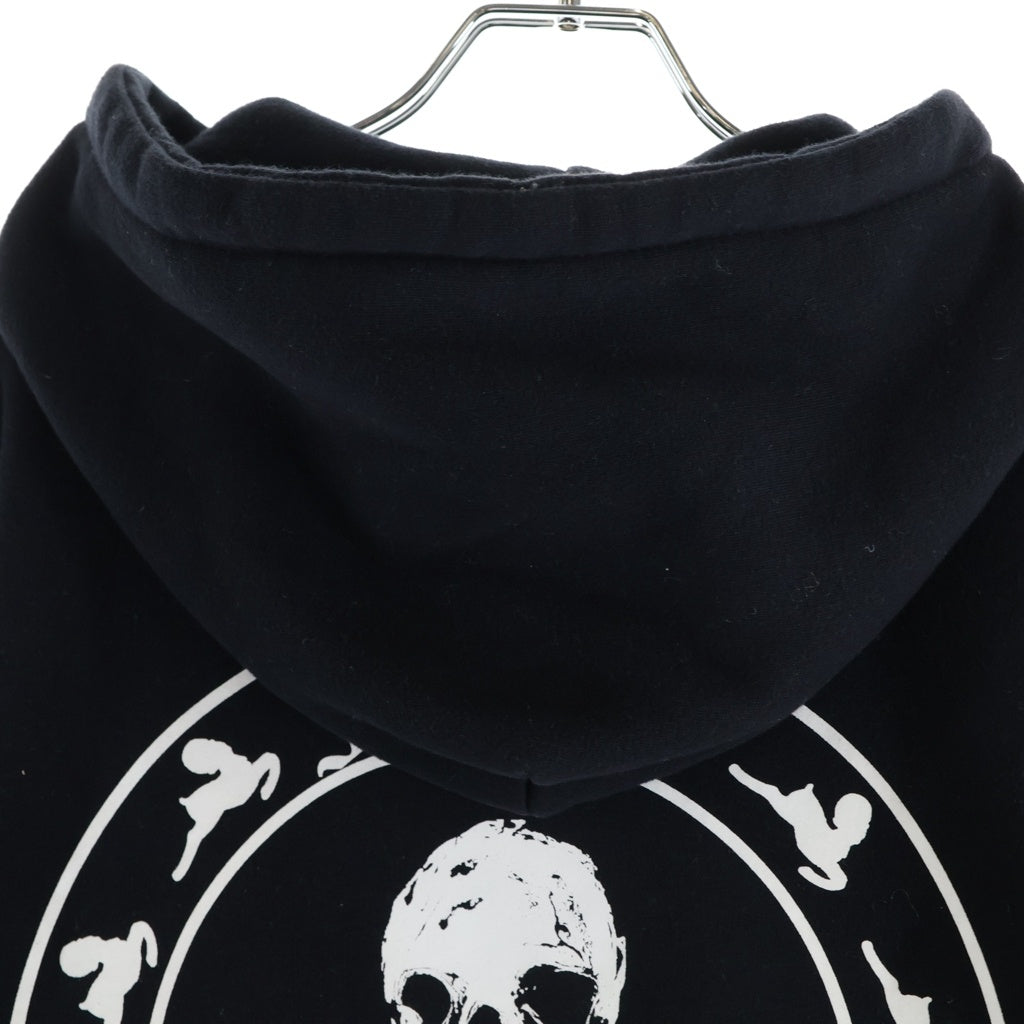 CHROME HEARTS(クロムハーツ) OLD SWTSHRT HD ZIP FOTI オールド フォティ プリント ジップアップパーカー フーディ ブラック