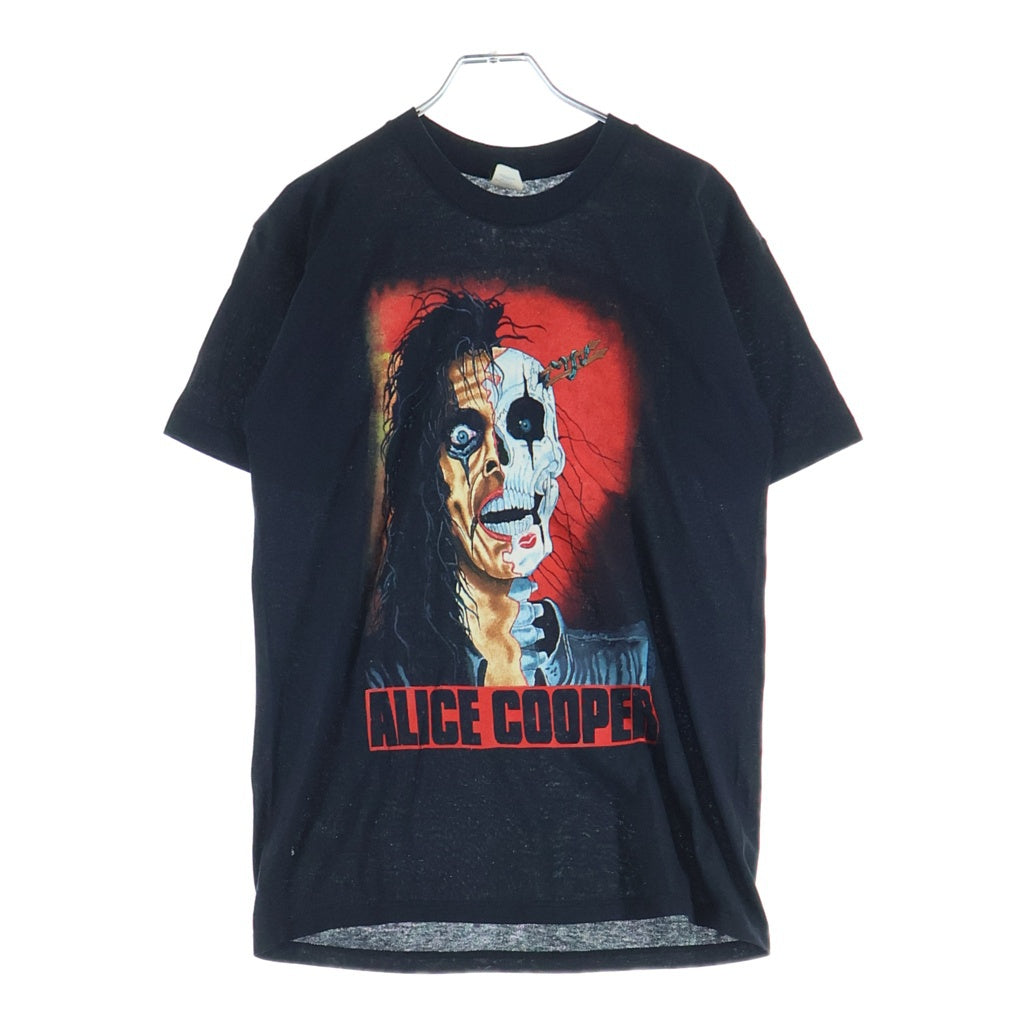 VINTAGE(ヴィンテージ) 80S ALICE COOPER 1989 TRASH TOUR TEE アリスクーパー 半袖Tシャツ カットソー ブラック