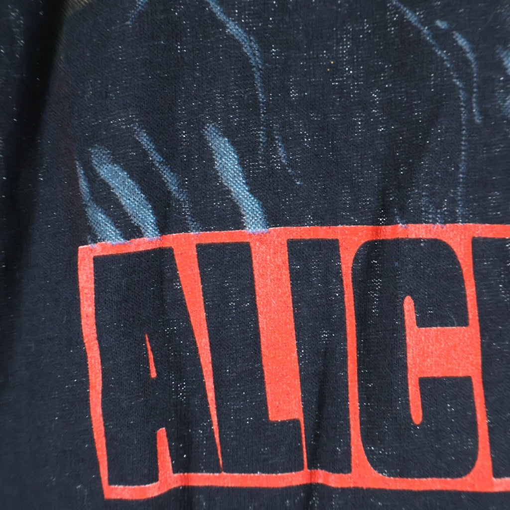 VINTAGE(ヴィンテージ) 80S ALICE COOPER 1989 TRASH TOUR TEE アリスクーパー 半袖Tシャツ カットソー ブラック