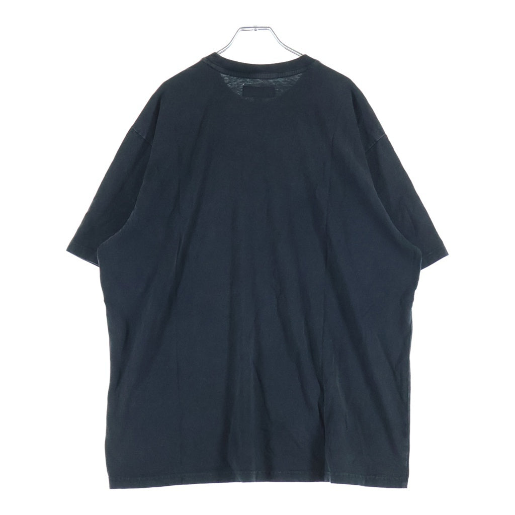 SUPREME(シュプリーム) 26SS Washed S/S Top ウォッシュ加工 ロゴ刺繍 クルーネック 半袖Tシャツ カットソー ブラック