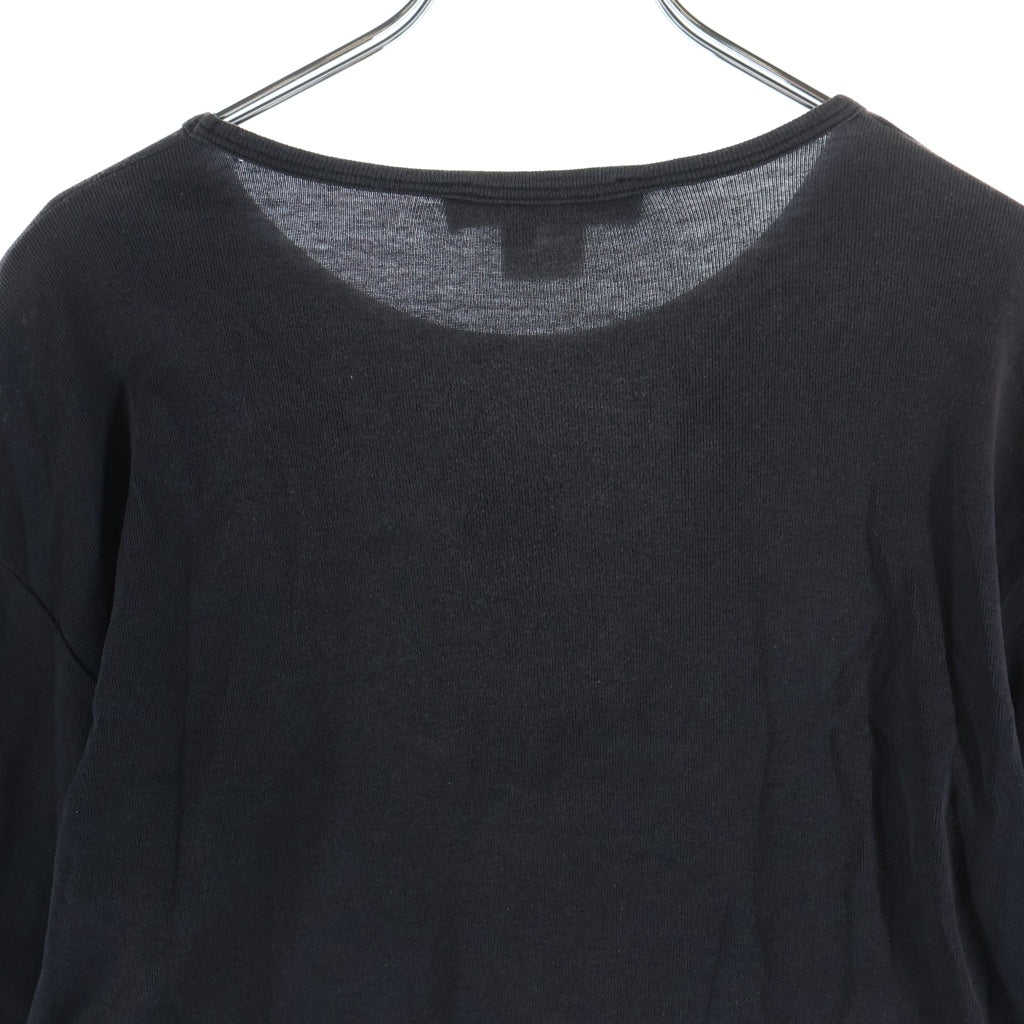 RAF SIMONS(ラフシモンズ) 99AW Radioactivity Skulls Hearts Daggers L/S Tee レイディオウアクティヴィティ スカルズ ハーツ ダガーズ フロントプリント長袖Tシャツ ブラック