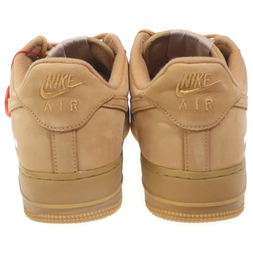 NIKE(ナイキ) ×SUPREME AIR FORCE 1 LOW SP シュプリーム エアフォースワン ウィート ローカットスニーカー ブラウン US10.5/28.5cm DN1555-200