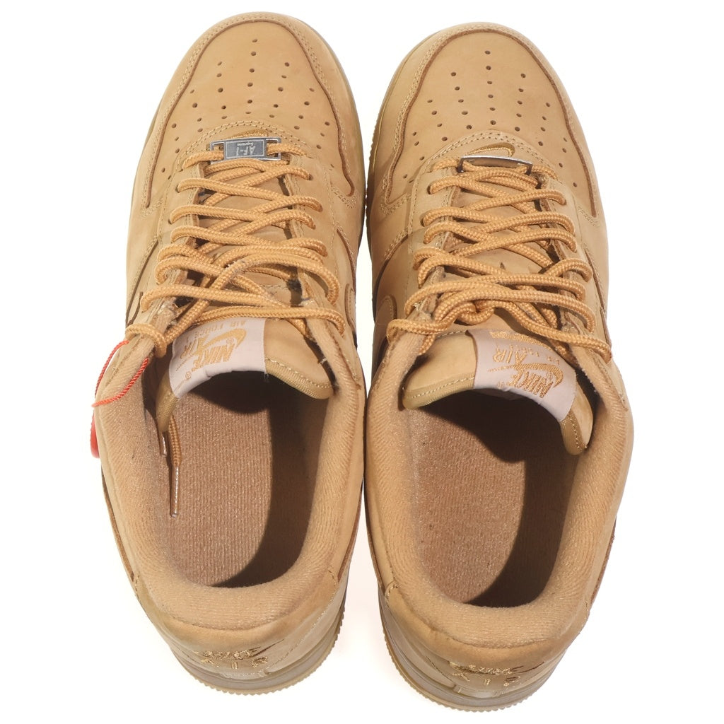NIKE(ナイキ) ×SUPREME AIR FORCE 1 LOW SP シュプリーム エアフォースワン ウィート ローカットスニーカー ブラウン US10.5/28.5cm DN1555-200