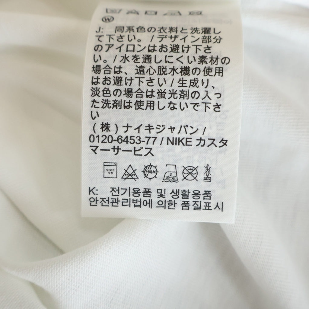 SUPREME(シュプリーム) 24AW Jordan Biggie S/S Top ジョーダン ビギー クルーネック 半袖Tシャツ カットソー ホワイト HJ8385-010