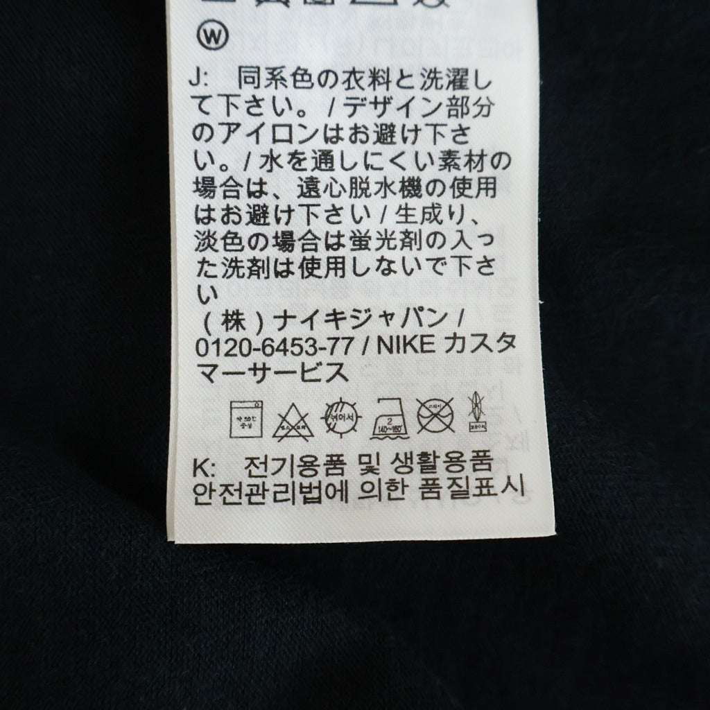 STUSSY(ステューシー) ×NIKE International T-Shirt ナイキ インターナショナル クルーネック 半袖Tシャツ カットソー ブラック DD3342-010