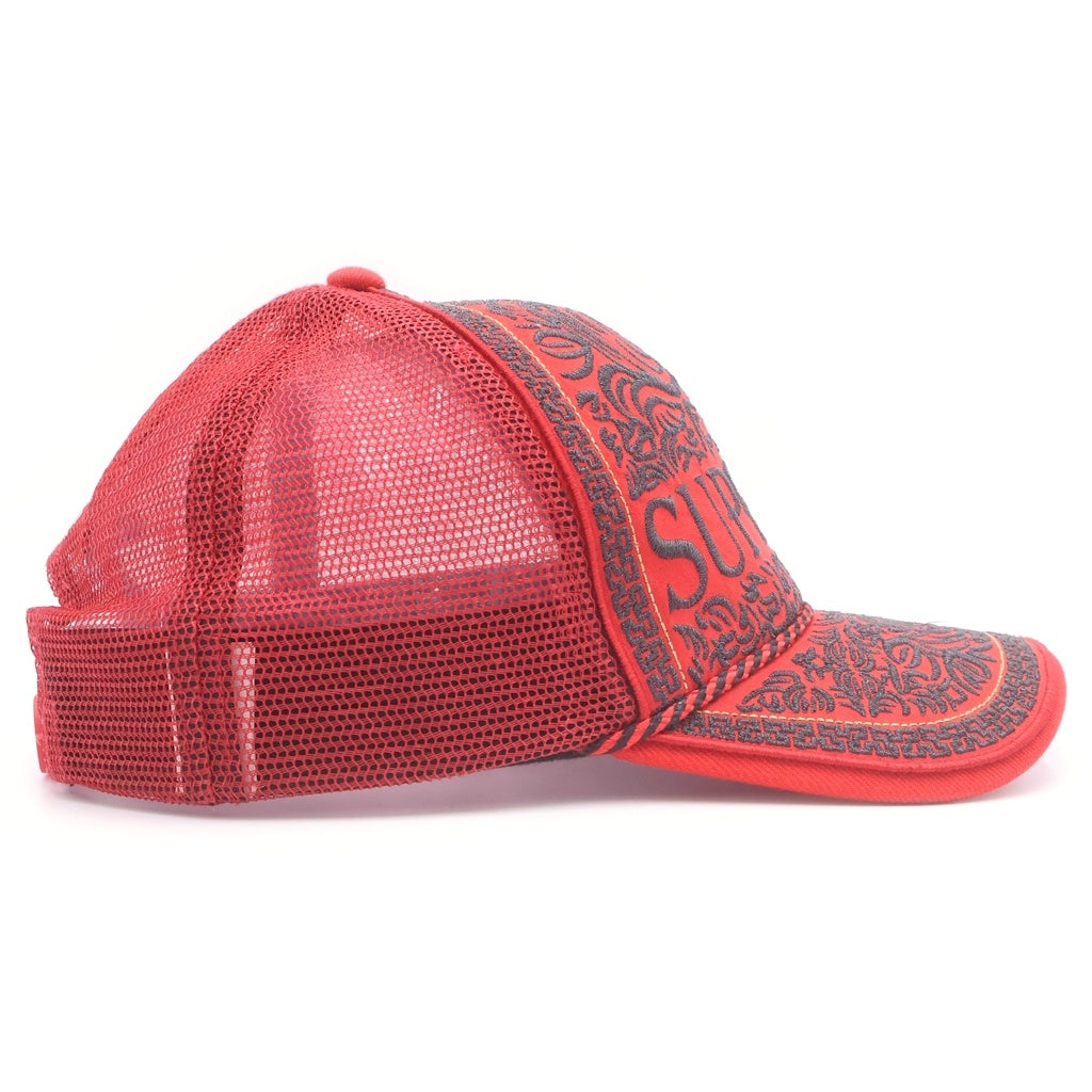 SUPREME(シュプリーム) 25SS Vaquero Mesh Back 5-Panel Cap ヴァケイロ メッシュ バック 5パネルキャップ 帽子 レッド