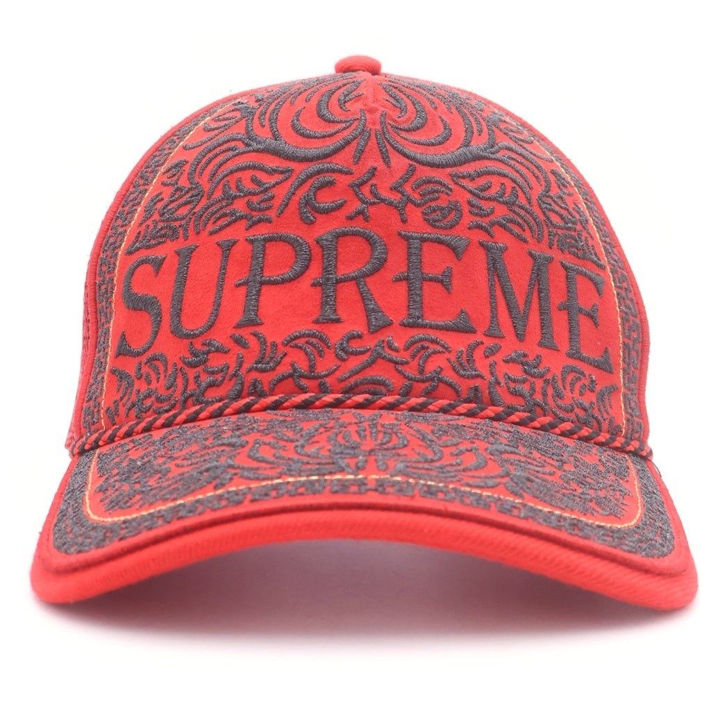 SUPREME(シュプリーム) 25SS Vaquero Mesh Back 5-Panel Cap ヴァケイロ メッシュ バック 5パネルキャップ 帽子 レッド