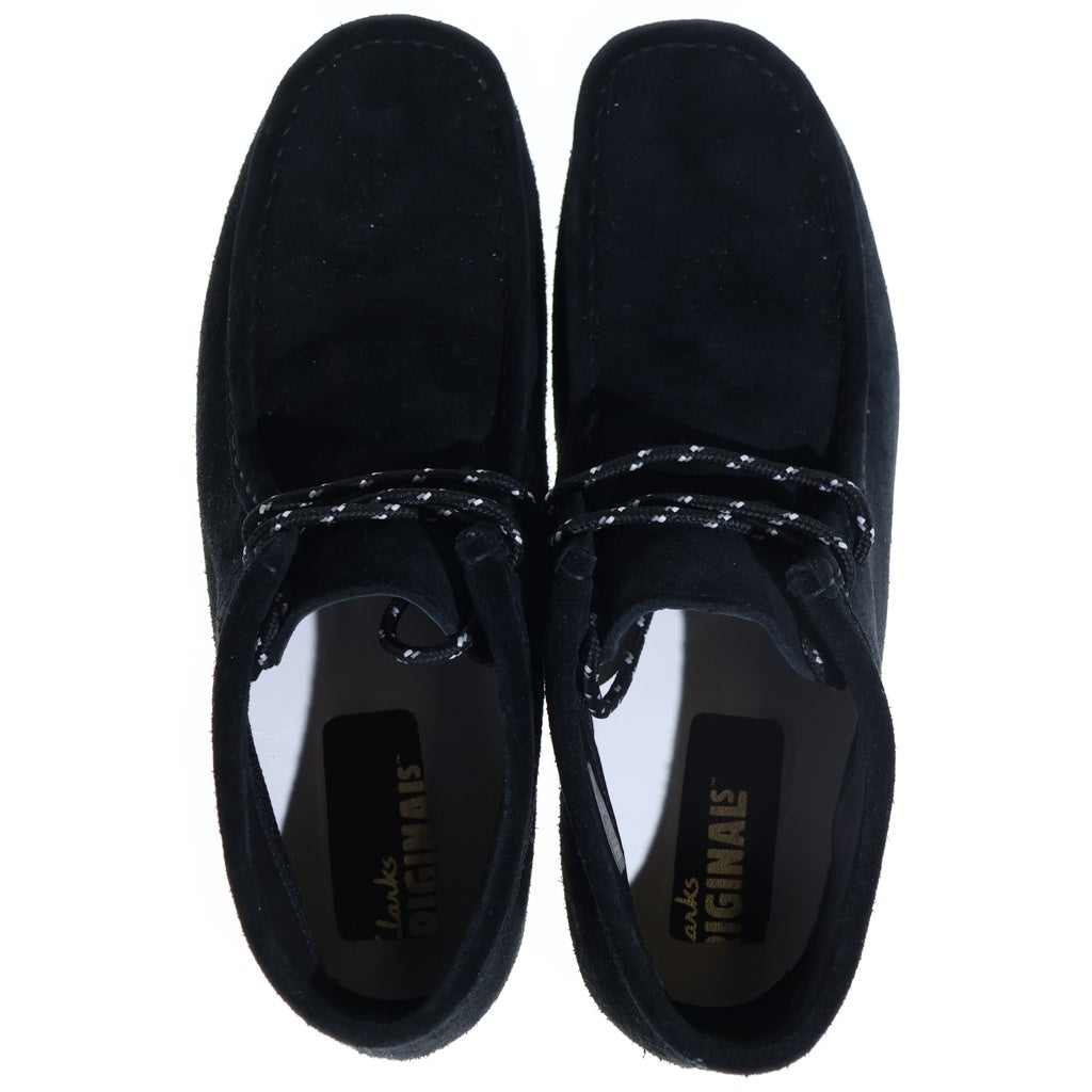 Clarks(クラークス) Wallabee Bt GTX ワラビー ゴアテックス ローカット スウェード ブーツ シューズ ブラック 61850114