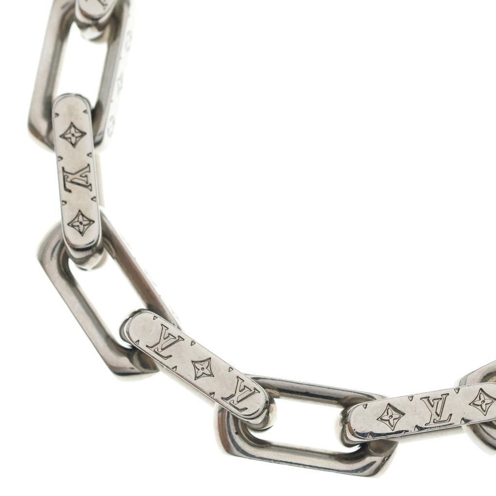 LOUIS VUITTON(ルイヴィトン) モノグラム コリエ チェーンネックレス シルバー M64196 レディース