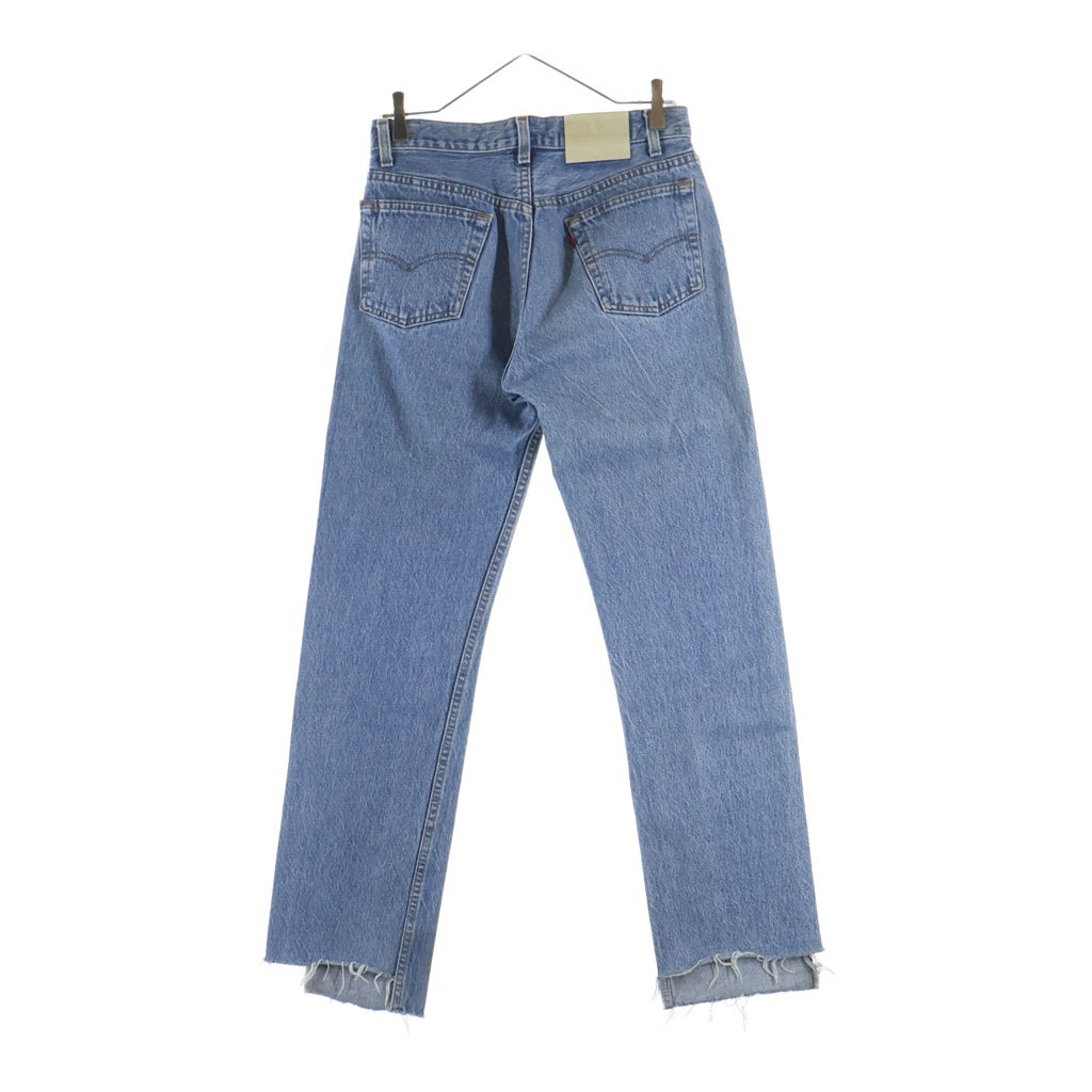 UNUSED(アンユーズド) Levi's 501 Remake Denim Pants ボタンフライ リメイク デニムパンツ ブルー