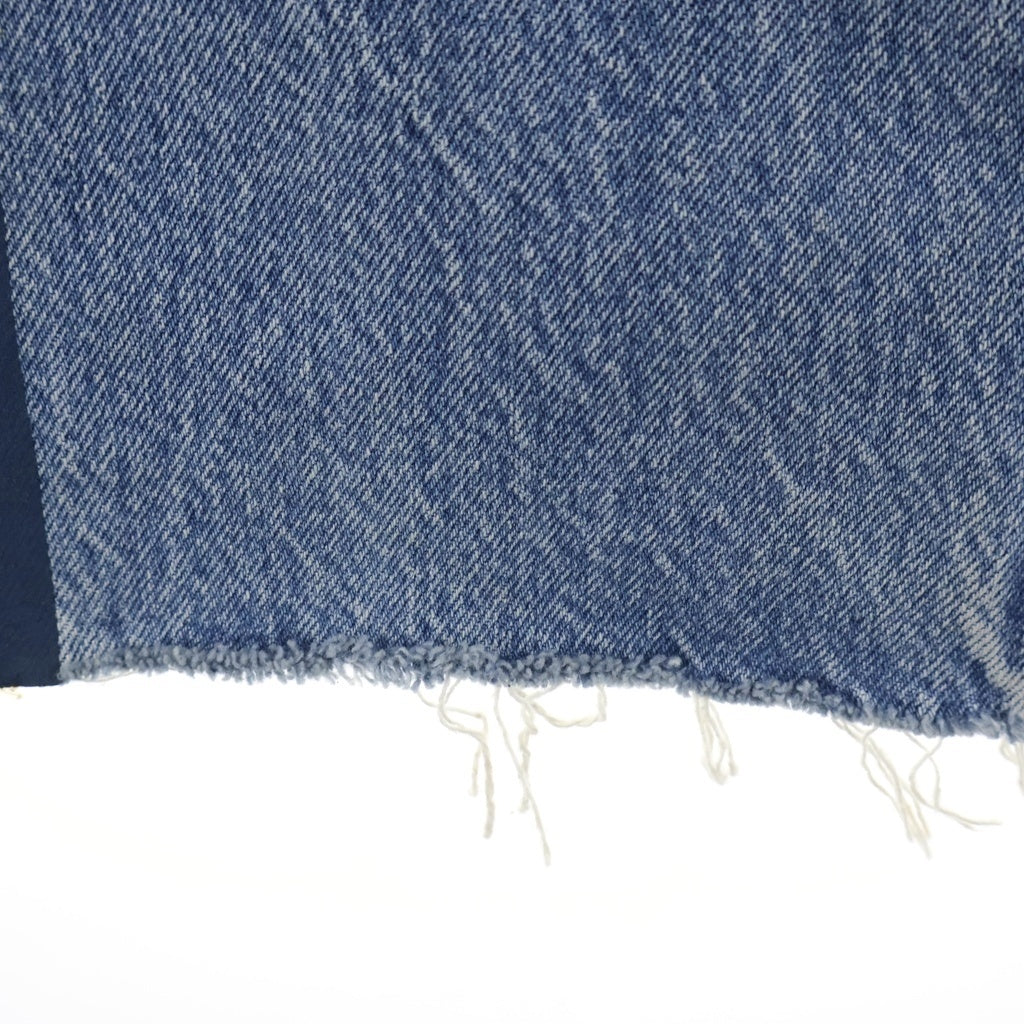 UNUSED(アンユーズド) Levi's 501 Remake Denim Pants ボタンフライ リメイク デニムパンツ ブルー