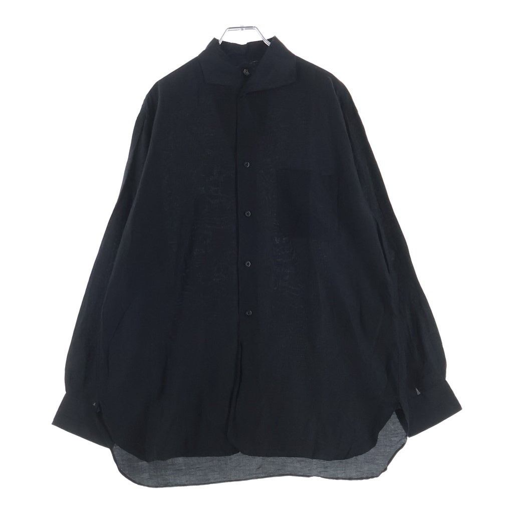 【極美品】キャプテンサンシャイン　Riviera S/S Shirt　黒　38M KAPTAIN SUNSHINE(キャプテンサンシャイン) Riviera L/S Shirt