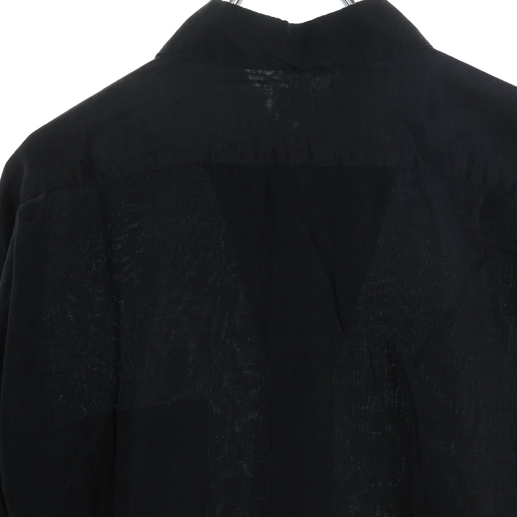 【極美品】キャプテンサンシャイン　Riviera S/S Shirt　黒　38M KAPTAIN SUNSHINE(キャプテンサンシャイン) Riviera L/S Shirt