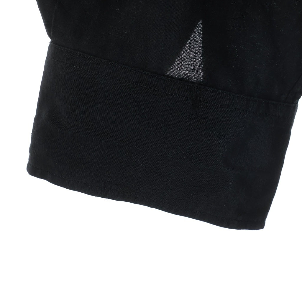 【極美品】キャプテンサンシャイン　Riviera S/S Shirt　黒　38M KAPTAIN SUNSHINE(キャプテンサンシャイン) Riviera L/S Shirt