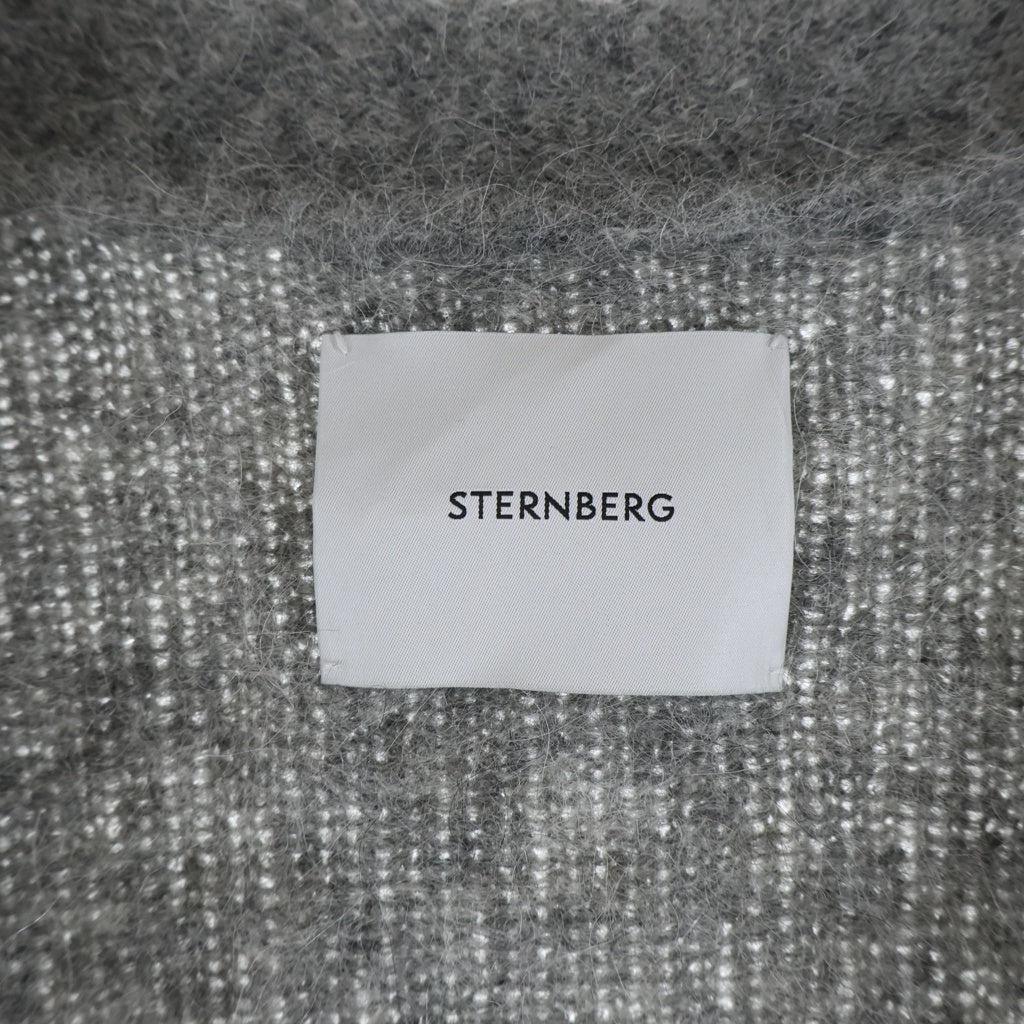 STERNBERG(スタンバーグ) Mohair Cardigan アルパカ混 モヘアカーディガン セーター グレー SB00000172