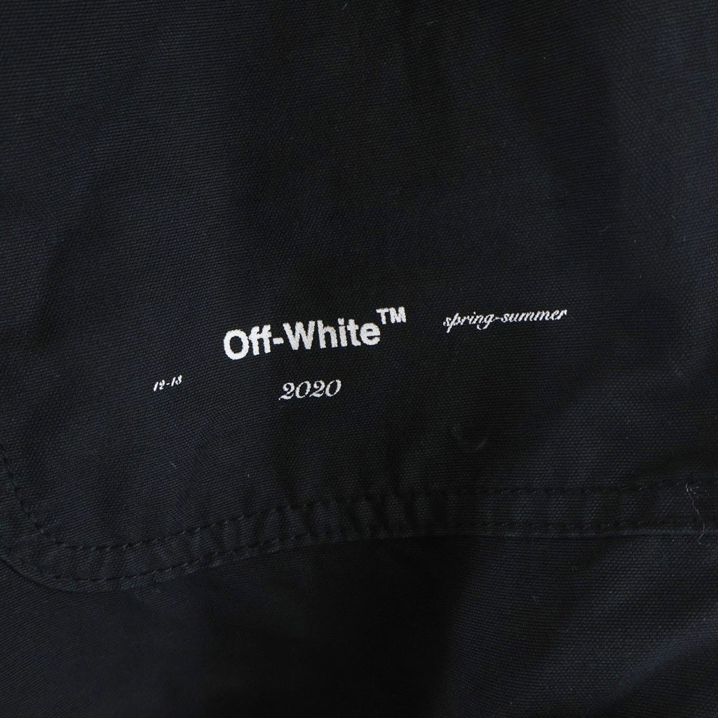 OFF-WHITE(オフホワイト) Parachute Cargo Pants パラシュート カーゴパンツ ブラック OMCF004R20G37021