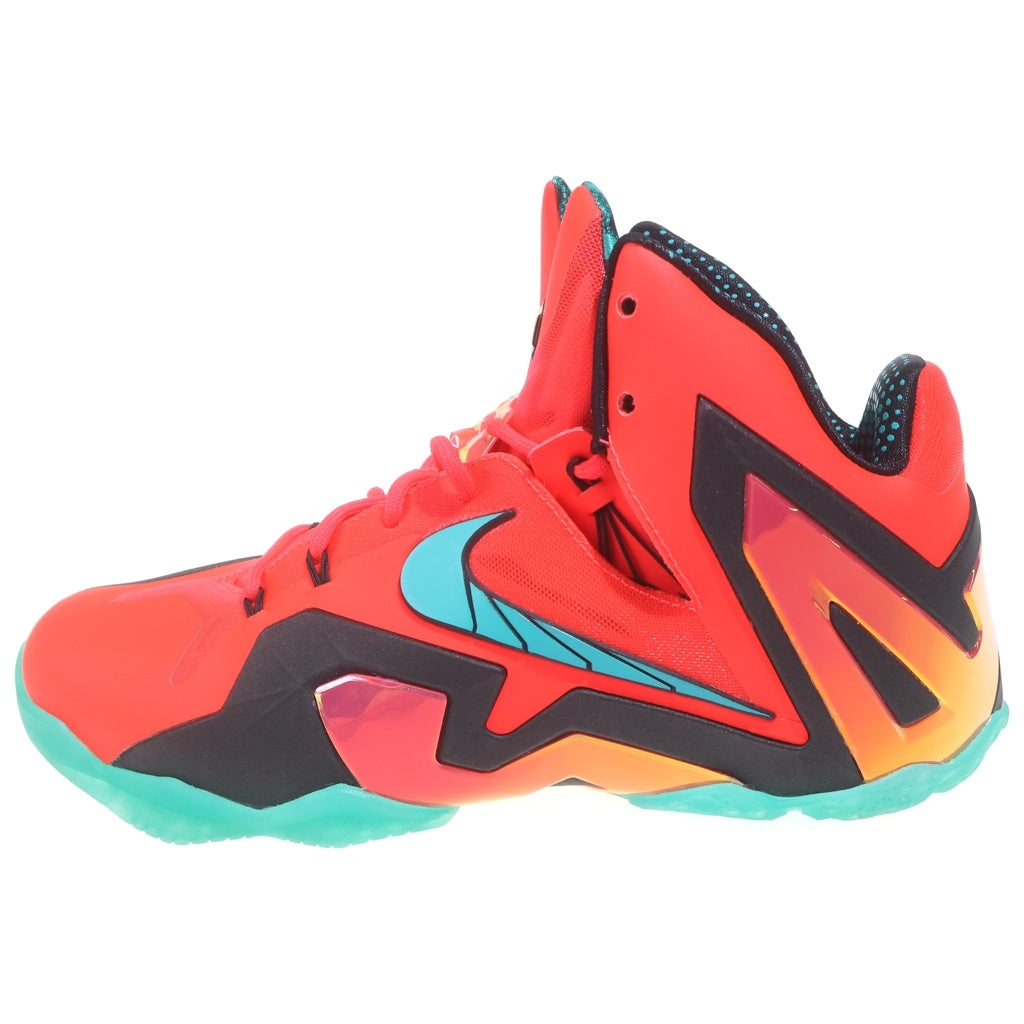 NIKE(ナイキ) 【観賞用 2014年製】 LEBRON 11 ELITE HERO LASER CRIMSON レブロン11 エリート ヒーロー レーザー クリムゾン ハイカットスニーカー US9/27cm 642846-600