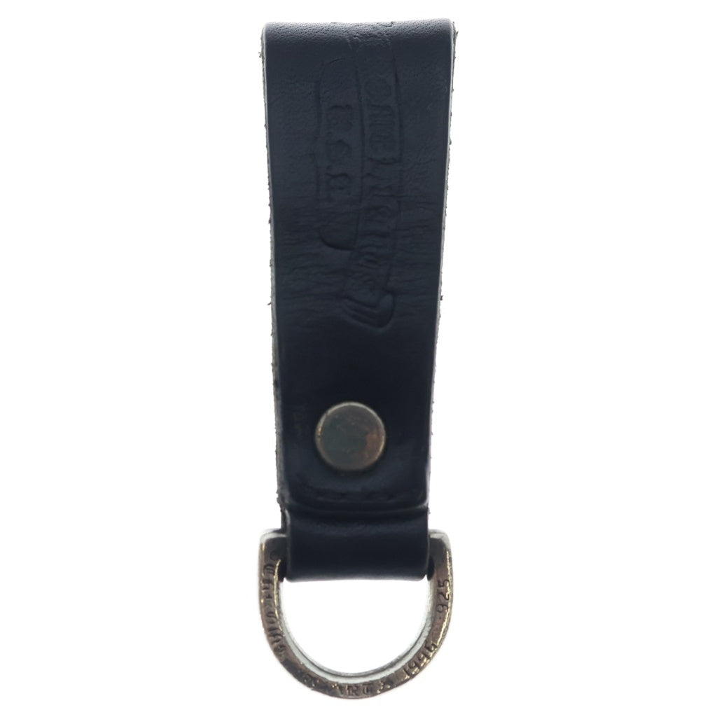 CHROME HEARTS(クロムハーツ) BELT LOOP D RING Dリング スターボールベルトループ ブラック/シルバー