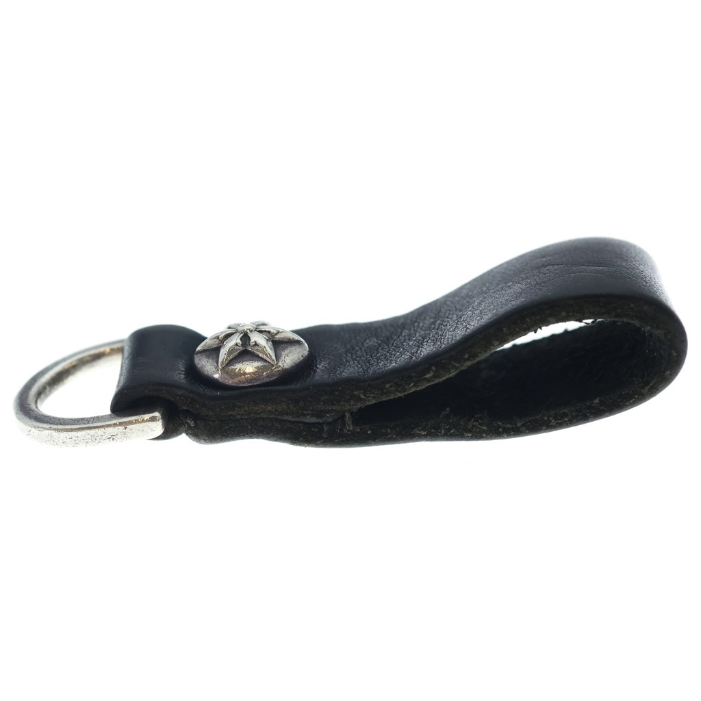 CHROME HEARTS(クロムハーツ) BELT LOOP D RING Dリング スターボールベルトループ ブラック/シルバー