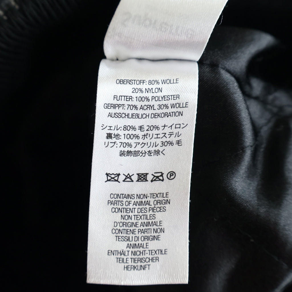SUPREME(シュプリーム) 21AW Support Unit Varsity Jacket サポート ユニット バーシティー スタジャン ジャケット ブラック